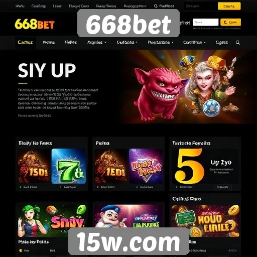 Experiência do usuário na navegação do site 668bet